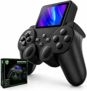 Controle Retrô 500 Jogos Clássicos Tela LCD