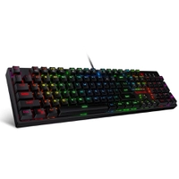 Redragon k582 surara rgb led backlit teclado de jogo mecânico with104 - R$116