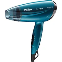 Secador de Cabelos Philco PSC02 Travel Azul 1200W - Bivolt - R$51