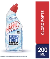 Desinfetante Sanitário Líquido Harpic Cloro Forte Desodorizador 200ml