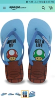 Chinelo Mario Bros, Havaianas, Adulto Unissex | R$25