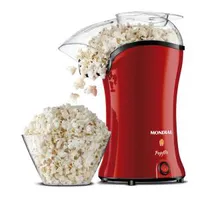 Pipoqueira Mondial Popflix, 1200W, Vermelho - PP-03 - 220V | R$95