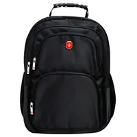 [APP R$63] Mochila Executiva Yins YS28044 em Nylon para Notebook 18” - Preta