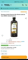 [PRIME] Shampoo Herbal Essences Bio: Renew Leite De Coco 400mL | R$25