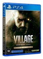 [Dlcs e modo 3 pessoa] Resident Evil Village Gold Edition PS4 Físico ps5