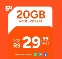 20GB c/ Apps Ilimitados 