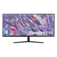 Monitor Samsung Viewfinity S5 34'' WQHD, Ultrawide, 100Hz, 5ms, HDR10, HDMI, DP, FreeSync, Game Mode