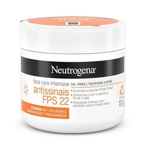 Hidratante Facial Antissinais Neutrogena FPS 22