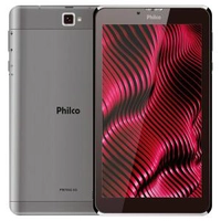 Tablet Philco PTB7SSG Cinza com 16GB, Tela 7”, Android 9.0, 3G, WIFI, Duas Câmeras e Processador Quad Core | R$492
