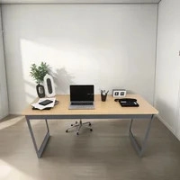 Mesa 150x60 Lâmina Com Preto Vintage Com Estilo Industrial