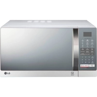 Forno de Microondas LG MH7057Q 30L Prata GRILL com 15 Programas e Função ECO ON 110V - R$404