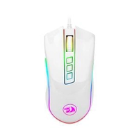 Mouse Gamer Redragon Cobra M711 RGB, 10000 DPI, 7 Botões Programáveis, White - R$129
