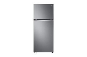 Geladeira LG Frost Free Inverter 395L Duplex Cor Platinum Inox (GN-B392PQD) - 127v 