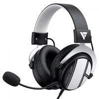 Headset Gamer Force One Spitfire, 3.5mm, Drivers de 50mm, Múltiplas Plataformas, Black/White, FR.AU.