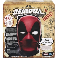 Marvel lengends cabeca deadpool animatronico E6981 hasbro