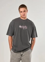 Camiseta Preta Oversized Estonada Unknown Youcom 