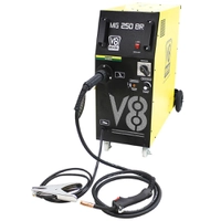 Maquina de Solda MIG 250 BR 250A  Monofásico com Tocha - V8 BRASIL-110473