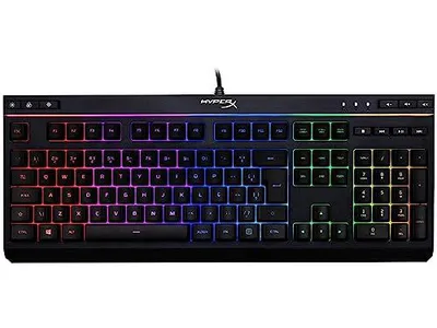 Teclado Gamer HyperX Alloy Core RGB ABNT2 Preto