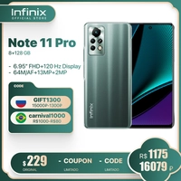 [21h Super ofertas] Smartphone Infinix note 11 pro 8gb 128gb tela de 6.95 helio g96 120hz