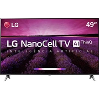 Smart TV LED LG 49" 49SM8000 UHD 4K 120Hz - Preta | R$2.106