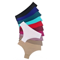 [2X KIT C/ 10 UND CADA] 20x Calcinhas Fio Dental Sem Costura