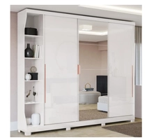 Guarda Roupa Casal Kappesberg F542 3 Portas de Correr