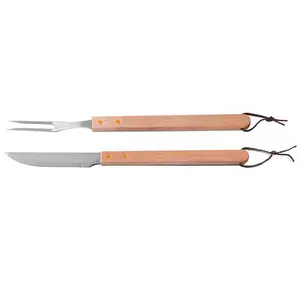 Conjunto Faca e Garfo para Churrasco 2 Peças