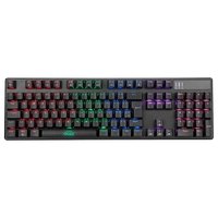 Teclado Mecanico Gamer DAZZ Cybertronic Switch Content Blue USB 2.0 RGB