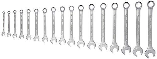 [Exclusivo Prime] Tramontina Jogo de Chaves Combinadas Curto 17 Peças