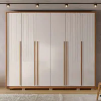 Guarda-roupa Casal 6 Portas 6 Gavetas Frisado
