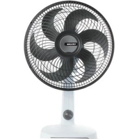 Ventilador Mallory TS30 Style, Turbo Silêncio, 6 Pás, 30cm, Preto / Branco - B9440120 - R$59