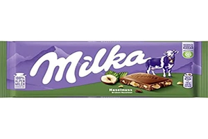 Milka Chocolate Ao Leite Hazelnut 100G
