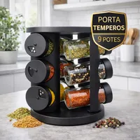 Porta Temperos Giratório