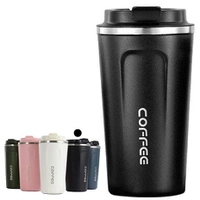 Copo Térmico Para Viagem Com Antivazamento Para Café/Chá/Cerveja 510ml (Preto)