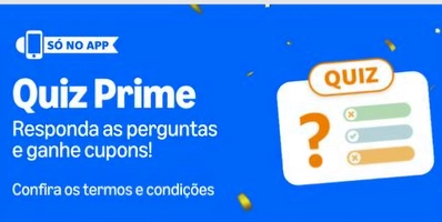 QUIZ AMAZON PRIME -  Ganhe cupons no App Amazon