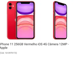 [APP] [AME 4611] iPhone 11 256gb | R$ 4761