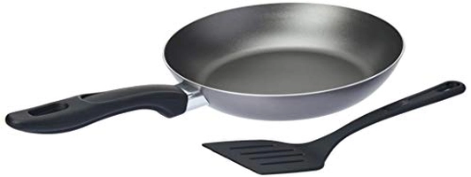 Frigideira com Espátula, 22 cm, Prata Brinox