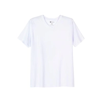 Camiseta Básica Masculina Hering Manga Curta Com Decote V World