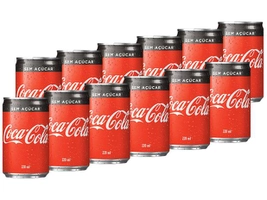 Refrigerante Lata Coca-Cola Zero 12 Unidades - 220ml | R$ 12