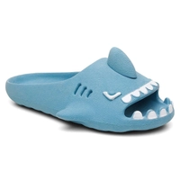 Chinelo Infantil Slide Sharky Tubarão Divertido