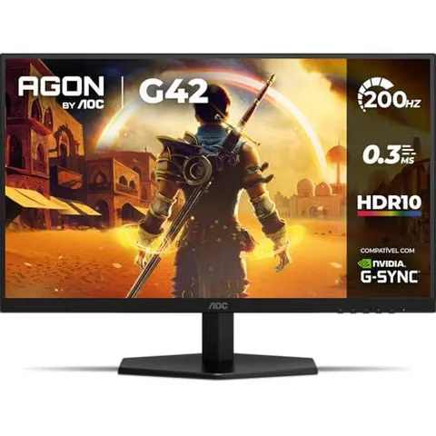 (Prime) Monitor Gamer AOC AGON G42 27 200Hz IPS G-Sync
