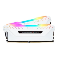 Memoria Corsair Vengeance RGB PRO 16GB (2x8) DDR4 3200Mhz Branco, CMW16GX4M2C3200C16W