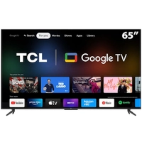 Smart TV LED 65 4K TCL 65P735 Google TV, HDR, Dolby Vision Atmos, ALLM, WiFi Dual Band, Bluetooth Integrado, Comando de Voz à Distância