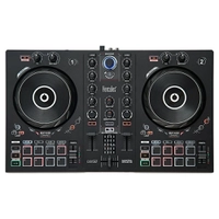 Controladora Hercules DJControl Inpulse 300, 8 Pads, Preto - 4780883