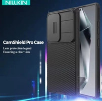 [Imposto Incluso] Kit 3un cada R$32 - Nillkin capa de telefone para Samsung Galaxy S25 Ultra S24/S23/S22 Ultra PC + material TPU com câmera 