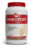 Whey Fort 3w 900g - Vitafor Concentrado Isolado Hidrolisado