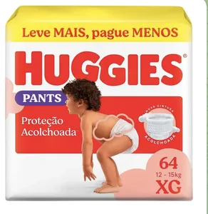Fralda Huggies Pants Proteção Acolchoada XG 64