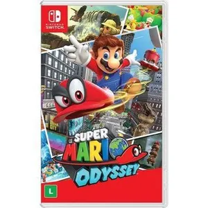Jogo Super Mario Odyssey - Nintendo Switch - Mídia Física