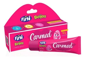 Hidratante labial Carmed Fini Beijos com cor 10g