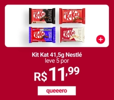 [Leve 5] Chocolate Kit Kat Nestlé - 41,5g